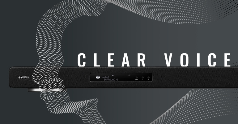 Clear voice and bass extension