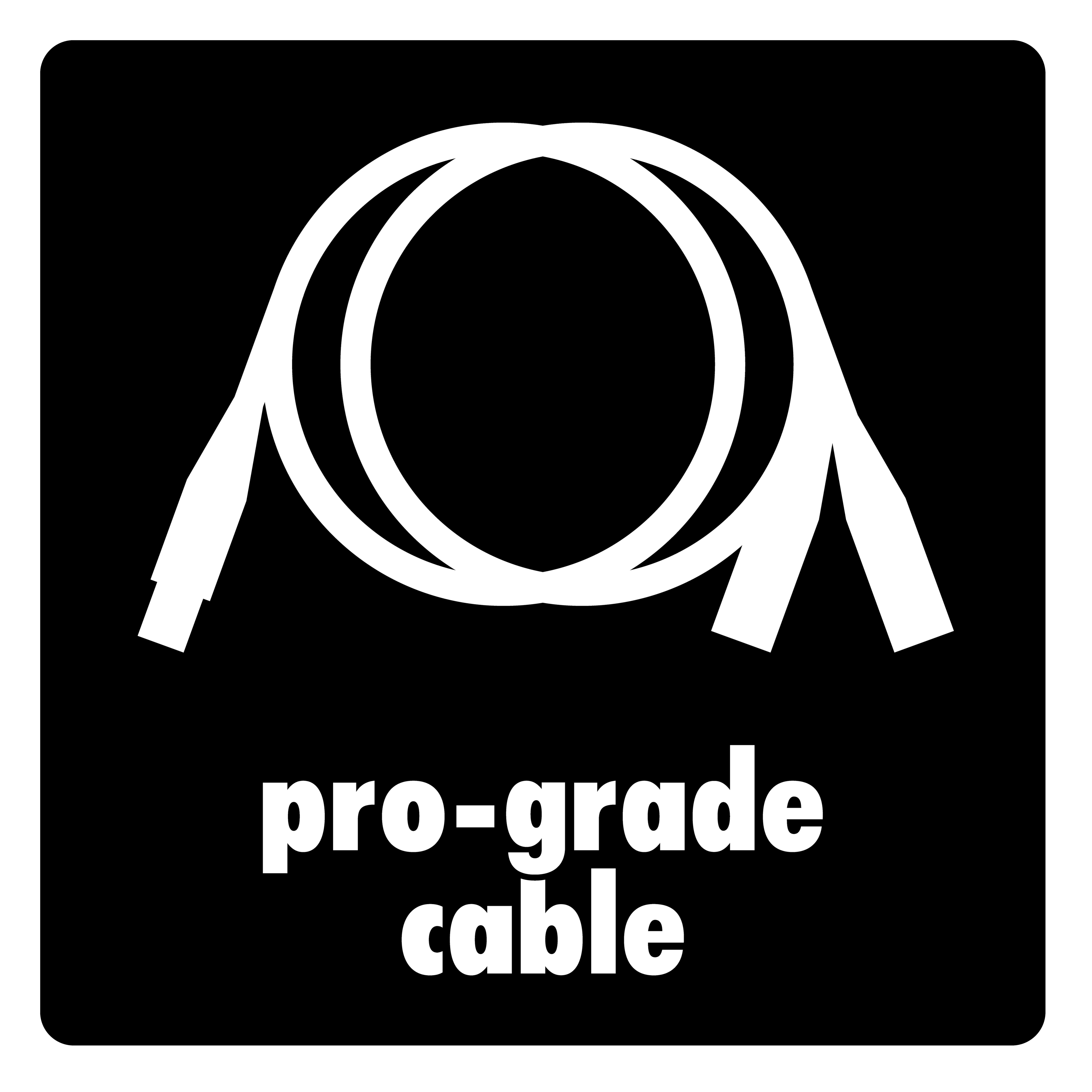 Ren stereoutgang med den inkluderte profesjonelle breakout-kabelen.