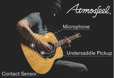 Atmosfeel™ 3-Way Pickup and Preamp System