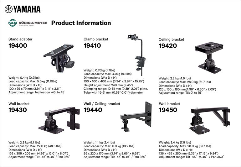 König & Meyer Generell Brakett