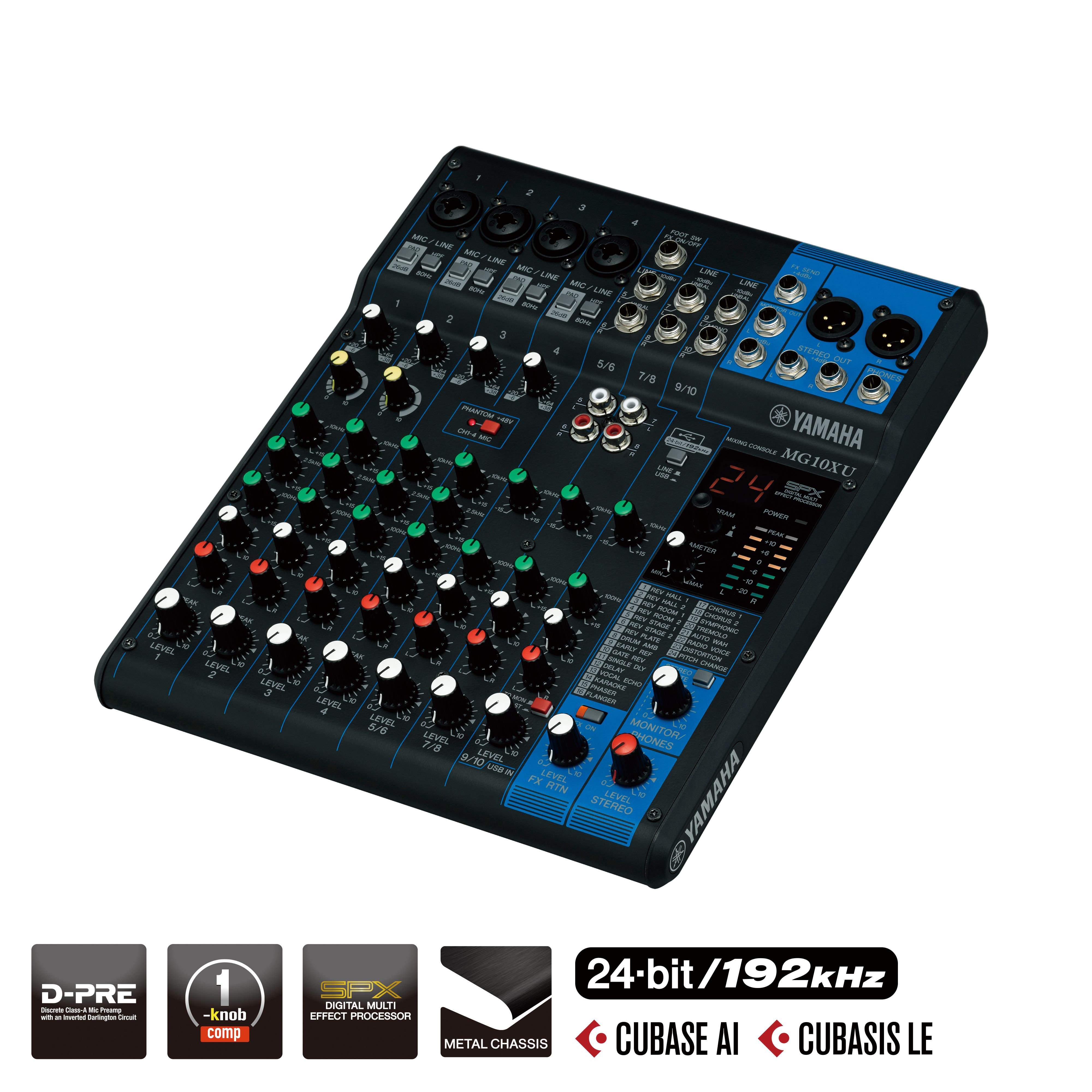 MG Series - Oversikt - Mixers - Professional Audio - Produkter 