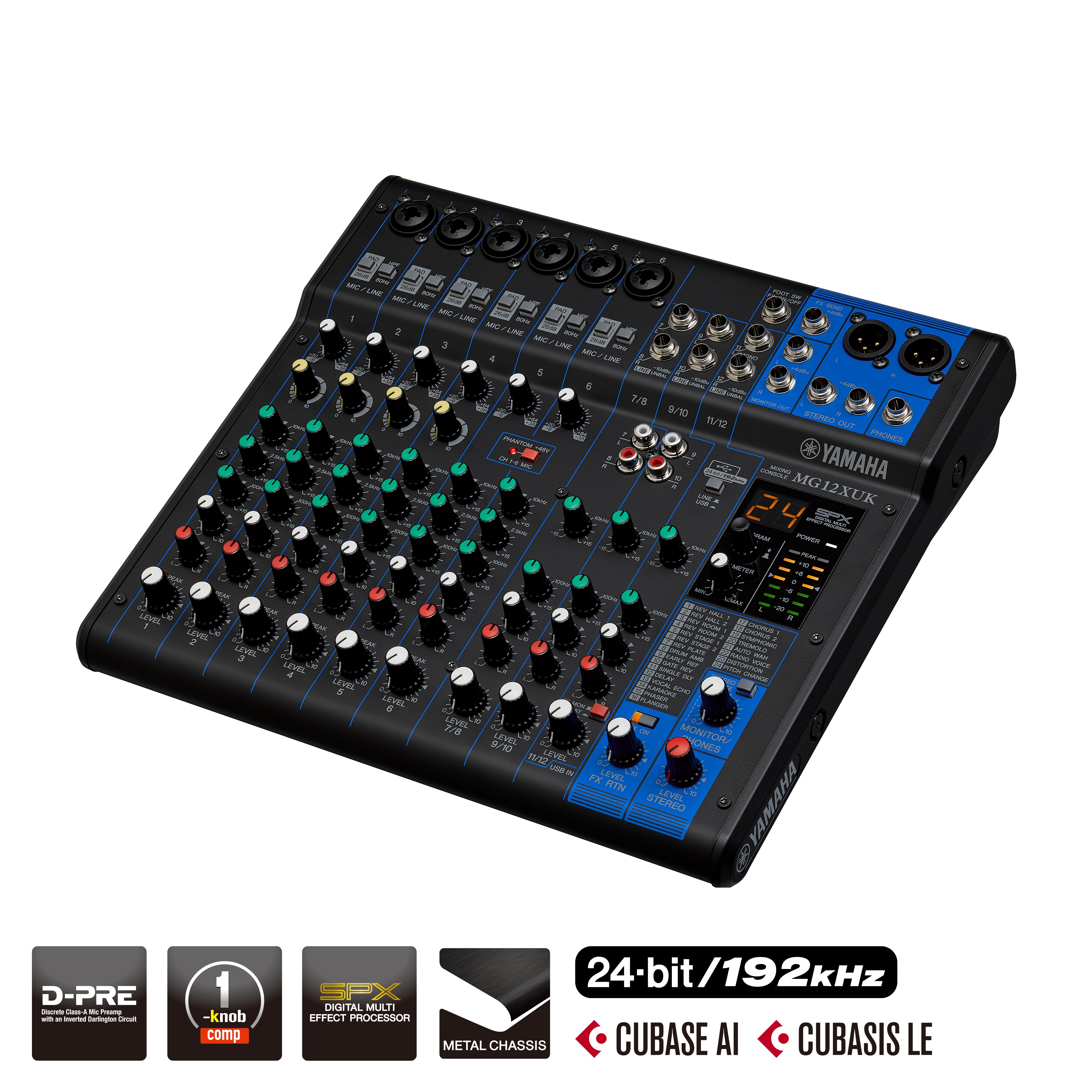 MG-serien - Oversikt - Mixers - Produkter - Audio - Yamaha