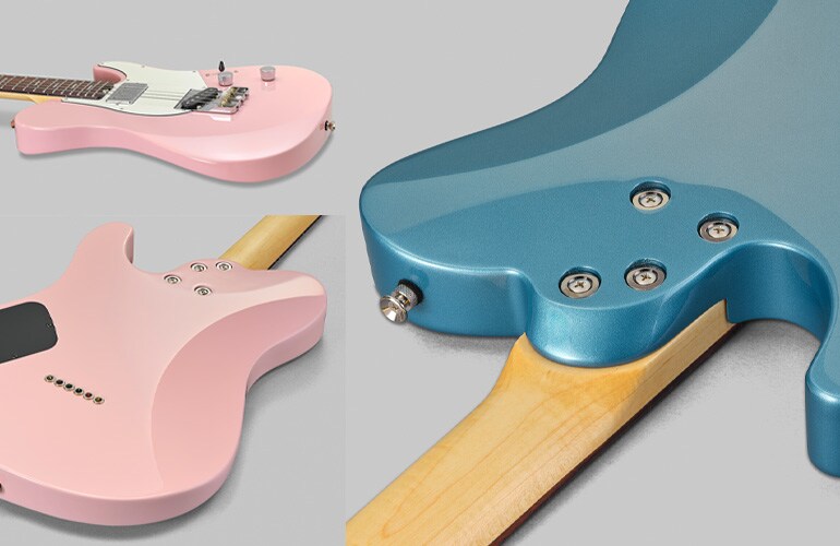 Kroppsformen til Pacifica SC Professional med konturering for forbedret spillbarhet