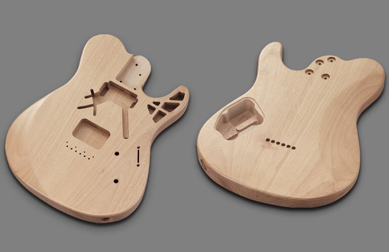 Kroppsformen til Pacifica SC Standard Plus med slisse- og kammerbehandling