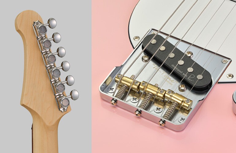 Nærbilde av hardwaren på Pacifica SC Standard Plus