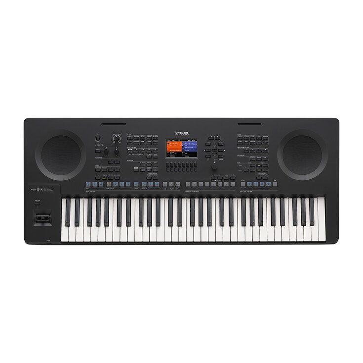 Yamaha Arranger Workstation PSR-SX620 sett ovenfra