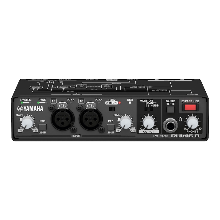 Yamaha I/O Rack R Series (USB) RUio16-D