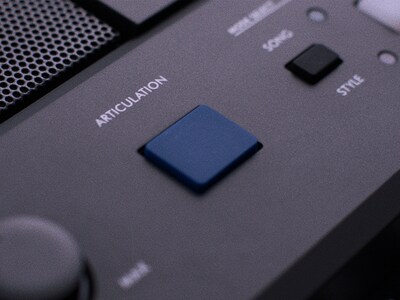 Illustrasjon av ARTICULATION-knappen på PSR-E583