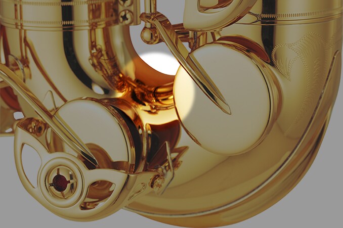 Uten forsterkningsplate festet til buen