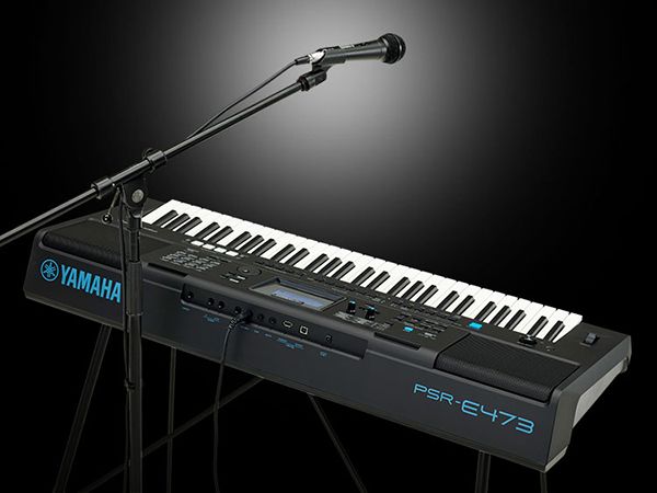 Yamaha PSR-E473 keyboard 61 tangenter PSR-E seriens topp modell ...
