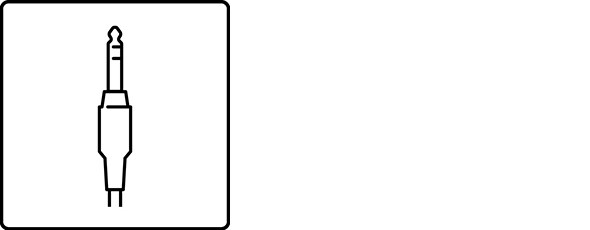 Headphones jack icon