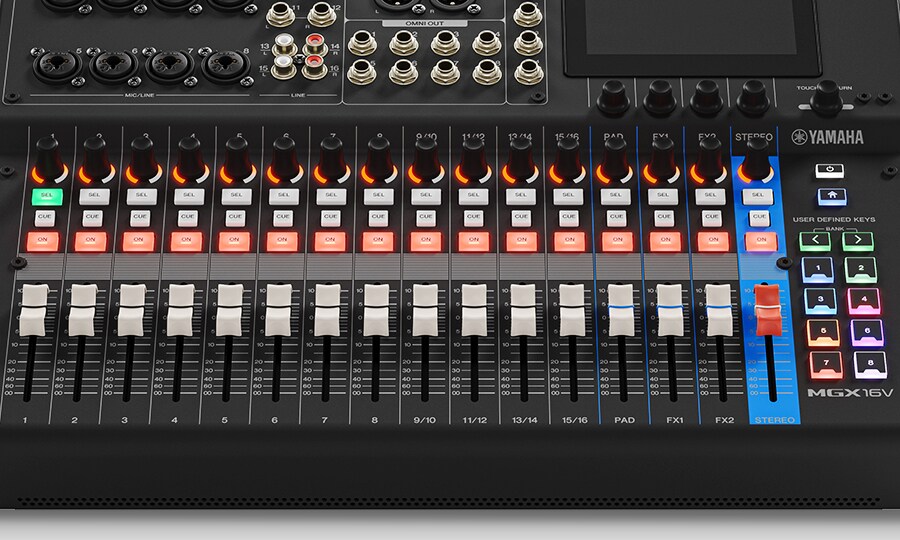 Yamaha MGX16V: Kraft. Kapasitet. Allsidighet.