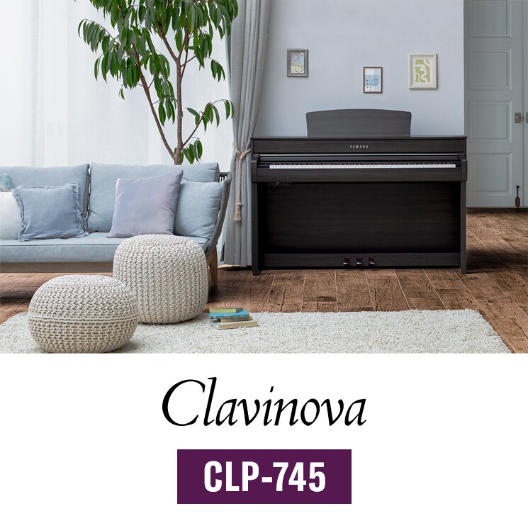 CLP-745 - Oversikt - Clavinova - Produkter - Pianos
