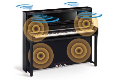 3-WAY SPEAKERS WITH BI-DIRECTIONAL HORNS GRAND ACOUSTIC IMAGING